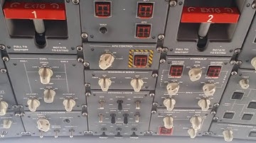 Aircraft START in a COLD morning with GPU and APU EMBRAER 170 175 190