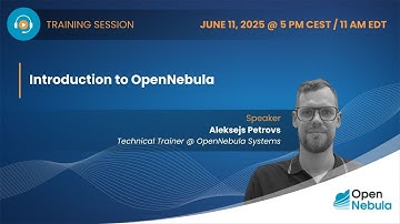 Introduction to OpenNebula