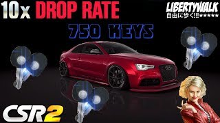 Six 3-Stars And One 5-Star | Audi Lb Rs5 10x Drop Rate | Csr Racing 2