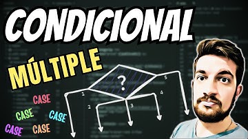 Estructura de programación CONDICIONAL MÚLTIPLE 🔱