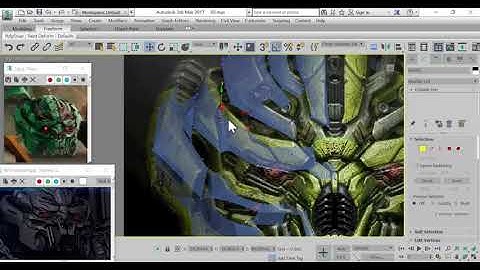 Transformers 3D Max Modeling Tutorial Part 2 Preview