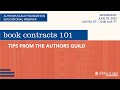 Book contracts 101