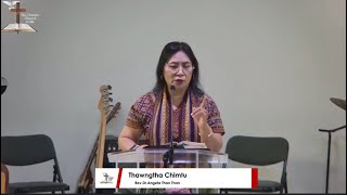 Thawngtha Chimtu: Rev.Dr.Angela Than Than