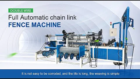 automatic chain link fence machine price