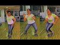 Actress Pragathi shares her latest dance video, Pony Prakashraj reacts to it