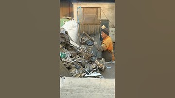 Factory Clip - Scrap Metal Recycling Process