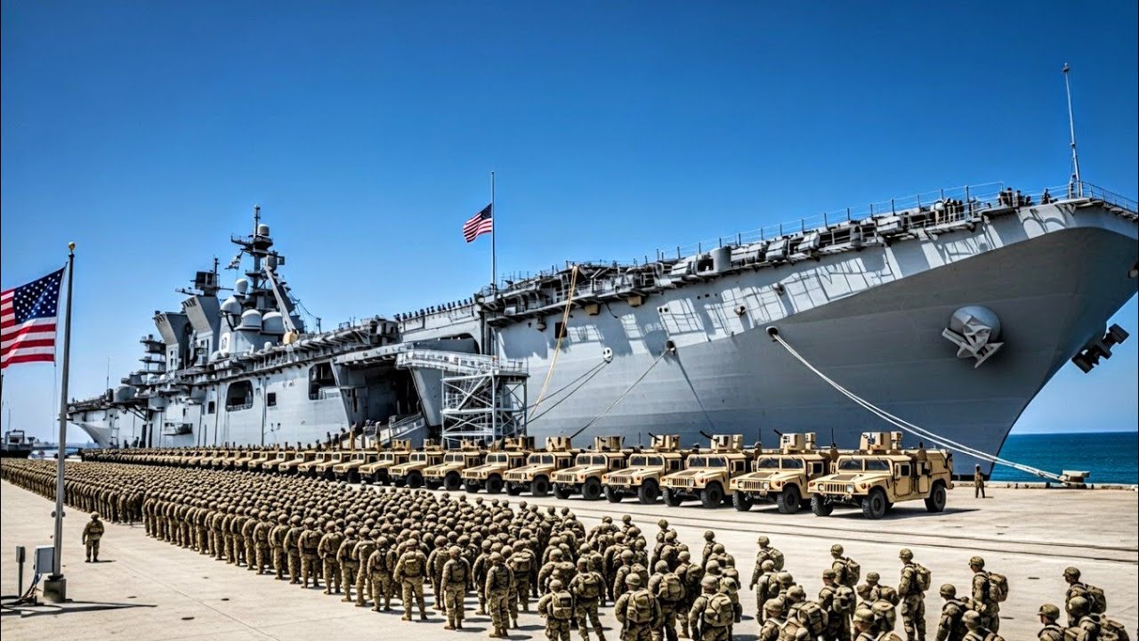 USS Iwo Jima Launches Massive Amphibious Operation | Inside the Power of a US Navy Warship