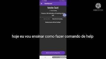 Como Fazer Comando De Help | Bot Designer For Discord