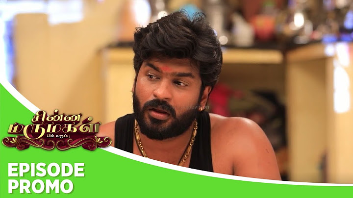 Chinna Marumagal | Episode Promo | 15th  July 2025