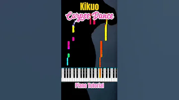 Kikuo きくお Corpse Dance しかばねの踊り Piano Tutorial Shorts 