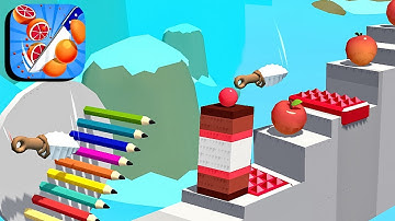 Slice It All ​- All Levels Gameplay Android,ios (Level 229)