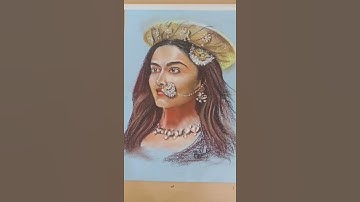 Making deepika padukone painting   subscribe my channel  #shorts #02 🔥🔥