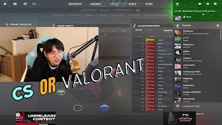 TenZ Thoughts on CS or Valorant!!!