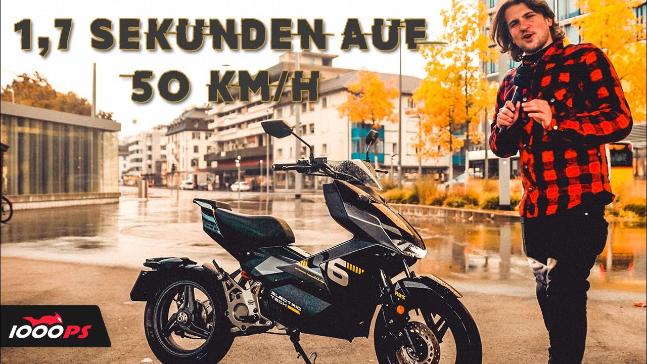 125 km/h schneller Elektroroller! Felo FW06 Test YouTube