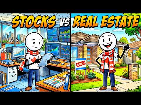 Thumbnail for $100K in Stocks vs Real Estate: What Actually Wins in Canada?