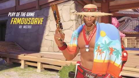 McCree Saves the Point on Hanamura With a 4k