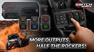 Sierra6, 6-Switch, 3-Rocker Electronic Accessory Smart Switcher - Universal