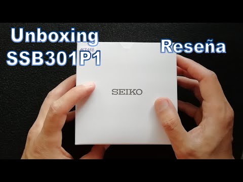 Reloj SEIKO Cronógrafo De los Mejores Colores para Caratula y Bisel SSB301P1 | Unboxing/Reseña