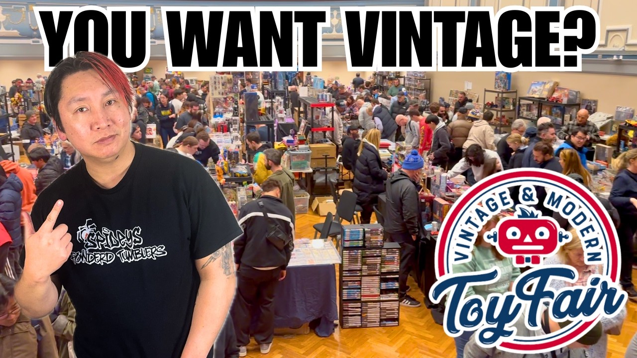 Hunting Down a Vintage Figure at The VINTAGE & MODERN TOY FAIR