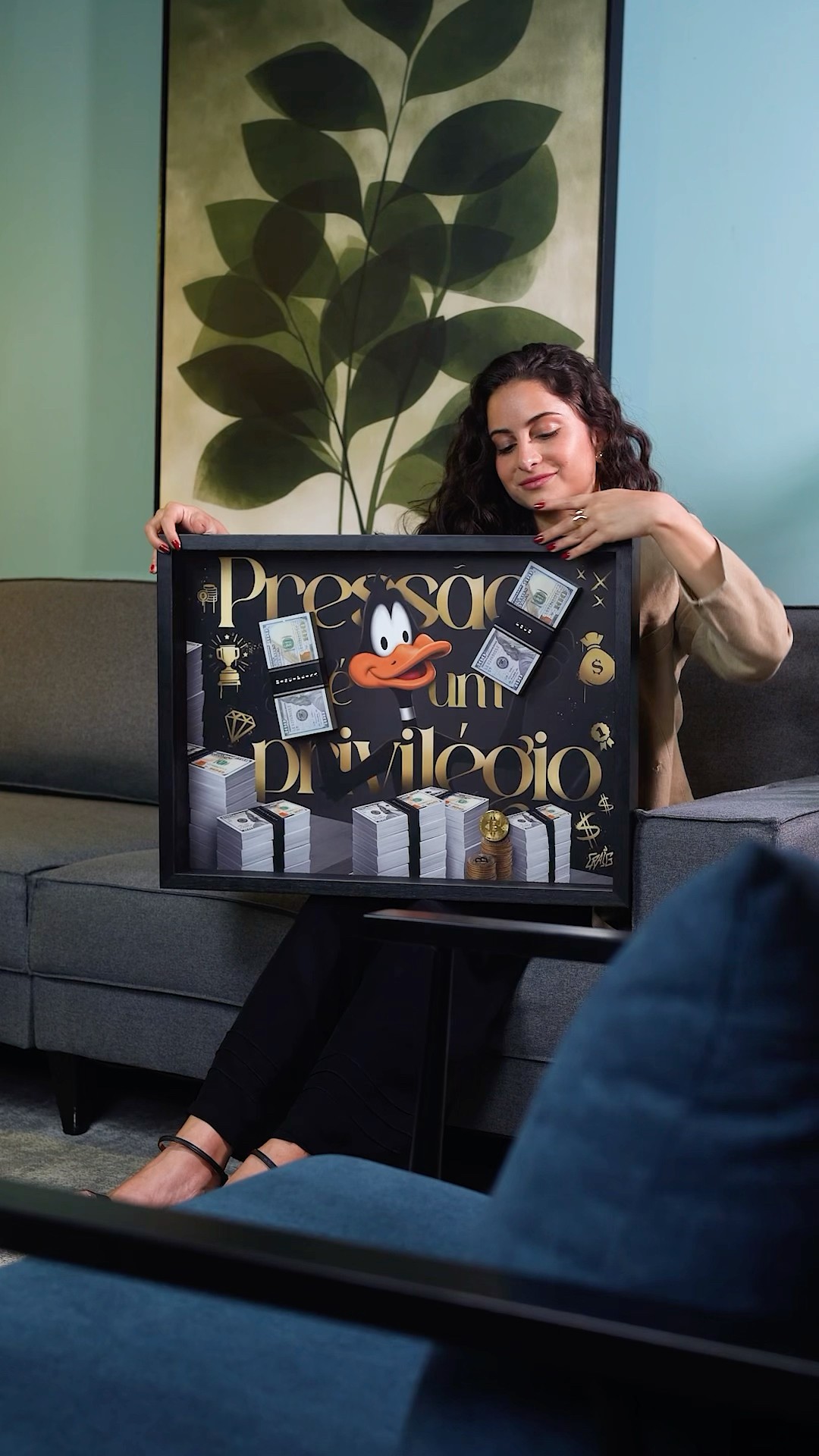 Depoimento de Quadros Decorativos em vídeo