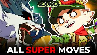 ALL SUPER MOVES TUTORIAL - 2XKO (Early Access / Season 0)