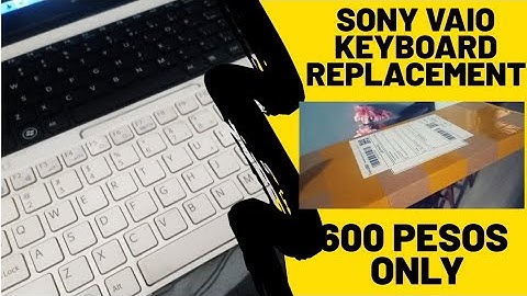 SONY VAIO Keyboard Replacement SVE11115EW