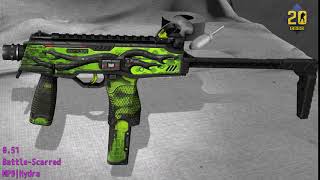 MP9 Hydra - Skin Wear Preview