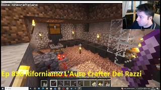 Minecraft Ep #856 -  Riforniamo L'Auto Crafter Dei Razzi