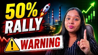 “50% भाग चुका ये स्टॉक 😳 अब  देर हो गई?” |Adani Power 🔋 share analysis 