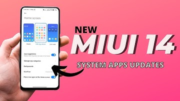 MIUI 14 System App Updates - System Launcher, Clock, Themes, Security and Many More... UPDATE NOW 😍😍