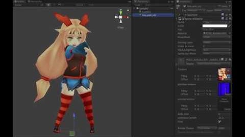 Research: An animating "Sprite" Unity-chan