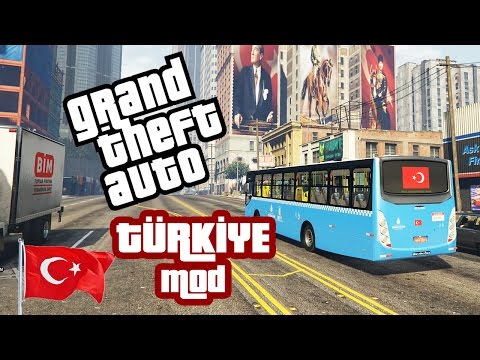 GTA TÜRKİYE MOD! GTA 5'İ TÜRKİYE'DE OYNAYIN!