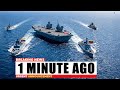 US NAVY AIRCRAFT CARRIER SURROUNDED BY VENEZUELAN SHIPS, THEN THIS HAPPENED...