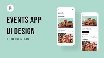 Local Events App UI Design in Figma | Full Tutorial