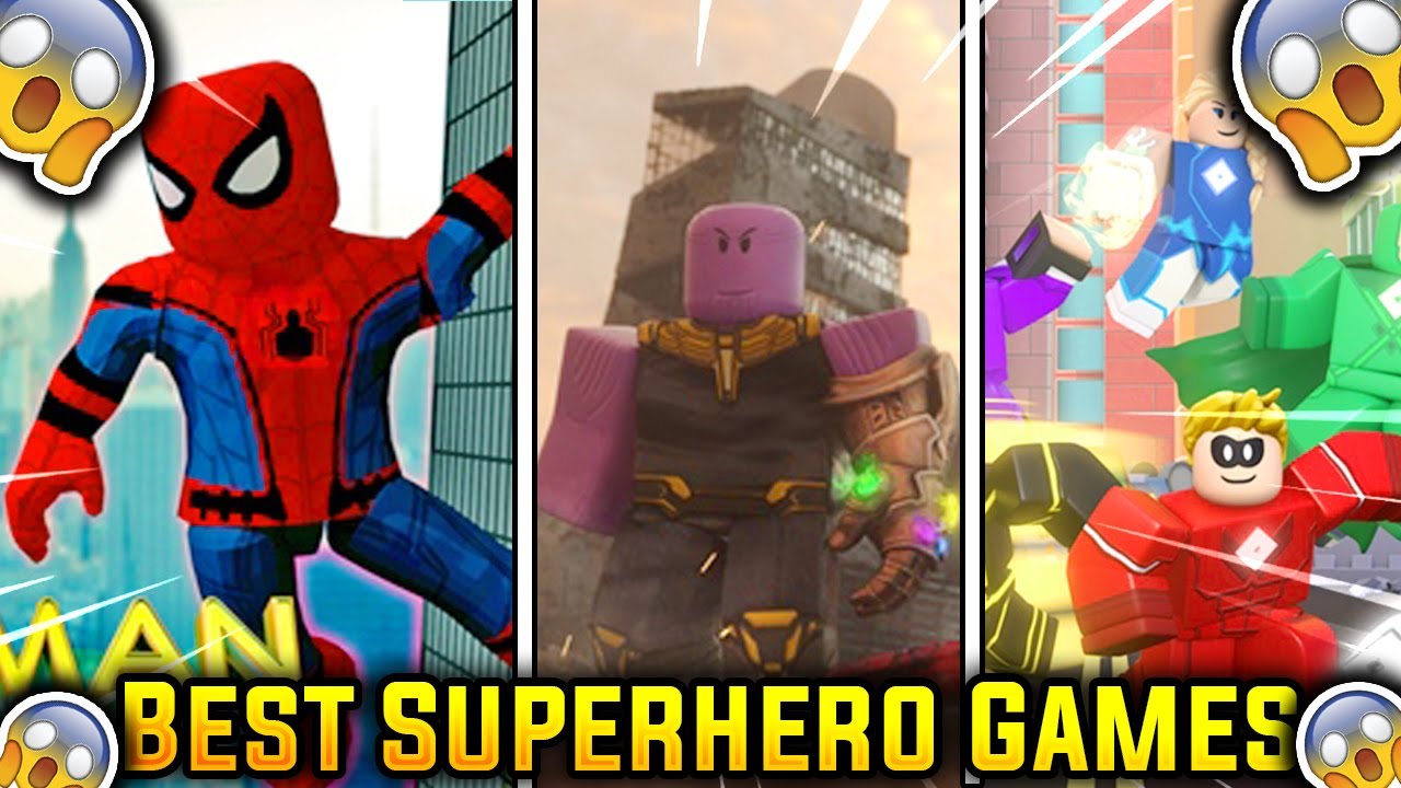 Top 7 Best Superhero Games On Roblox Youtube