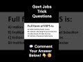 Govt Job Success Tricks 🚀📚