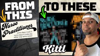 We Redo Real Print On Demand Designs in Kittl - Level Up Episode 7 - Free Designs (Nursing)