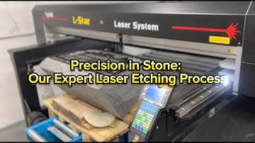 Precision in Stone: Our Expert Laser Etching Process for Monuments