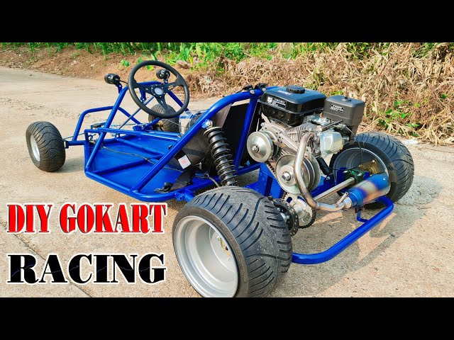 Upgrade DIY F1 3000w Go kart to Go Kart Racing 200c CVT Gearbox class=