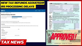 2024 IRS TAX REFUND UPDATE - New Refunds Approved, Delays, Codes 570, 971, Tax Return Holds