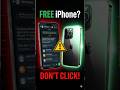 FREE iPhone দিবে? ক্লিক করলেই শেষ! 😱 #whatsapp #phishingattacks