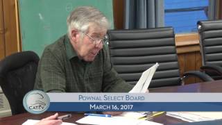 Pownal Select - 3/16/17