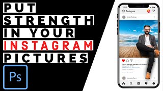 How to Create 3D Instagram Photo Frame Effect (Easy) | Photoshop Tutorial |  Abdur Rehman Production screenshot 3