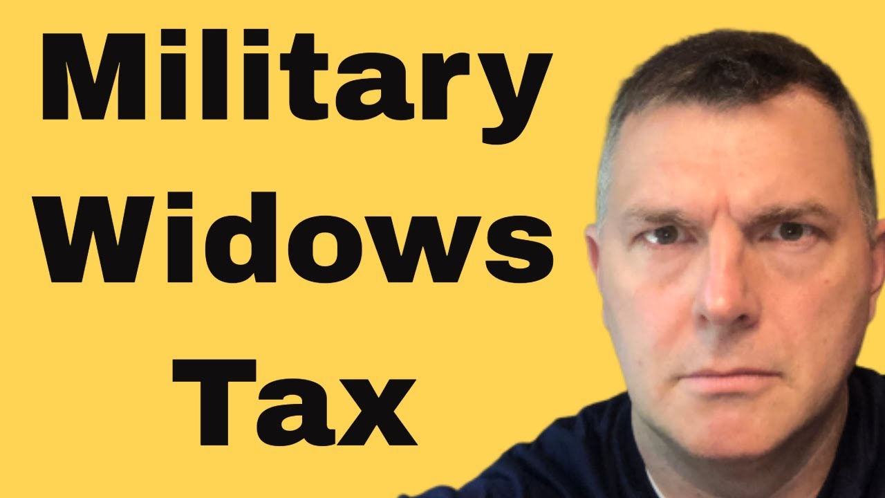 Military Widows Tax This Is INSANE YouTube