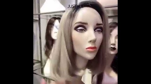 Tóc giả JUSTYLE | Hướng Dẫn Cách Gắn Tóc Nguyên Đầu Siêu Da Xám Khói