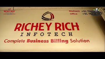 RICHEY RICH INFOTECH - COMPLETE BUSINESS BILLING SOLUTION - INFORMATION VIDEO