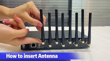 SK8-8 SMS Gateway Gsm Modem 8 Ports 8 Sims Multi SMS Send and Receive Machine 4G Sim Box Simpool