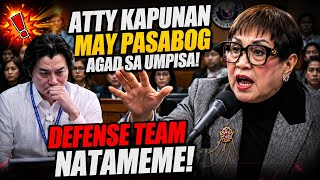 NAKO PO ATTY KAPUNAN MAY PASABOG AGAD SA UMPISA! ATTY PAO NATAMEME NAKO PO ATTY KAPUNAN MAY PASABOG AGAD SA UMPISA! ATTY PAO NATAMEME