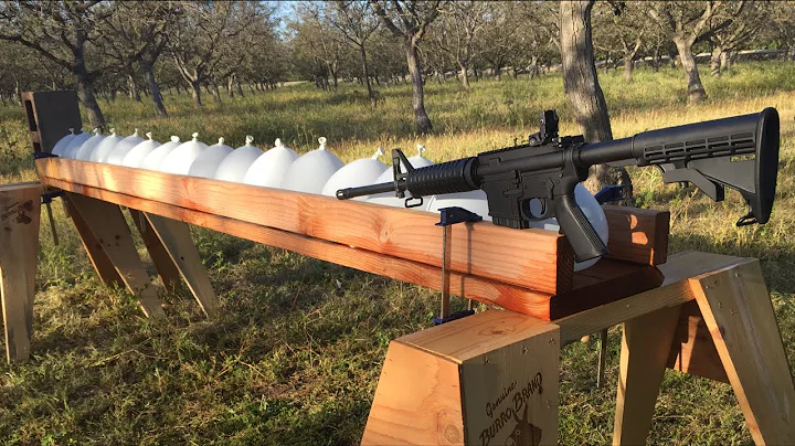how many water balloons it takes to stop a bullet?
