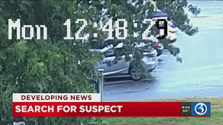 VIDEO: Search continues for suspect who stole car with baby inside in Manchester